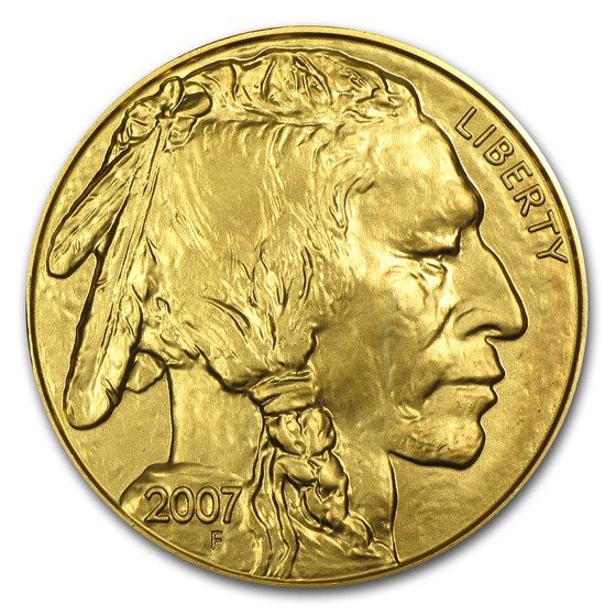 2007 1 oz Gold Buffalo BU 2007 1 oz Gold Buffalo BU